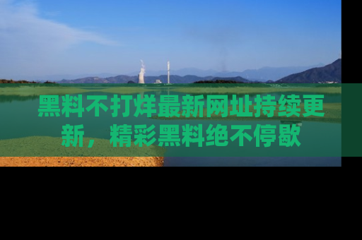 黑料不打烊最新网址持续更新，精彩黑料绝不停歇