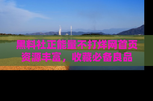 黑料社正能量不打烊网首页资源丰富，收藏必备良品