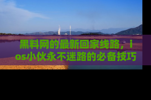 黑料网的最新回家线路，ios小伙永不迷路的必备技巧！