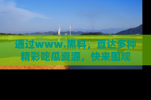 通过www.黑料，直达多种精彩吃瓜资源，快来围观