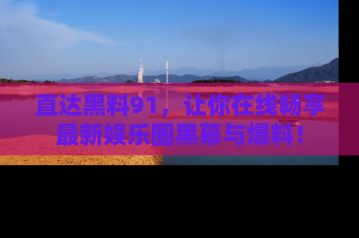 直达黑料91,让你在线畅享最新娱乐圈黑幕与爆料!